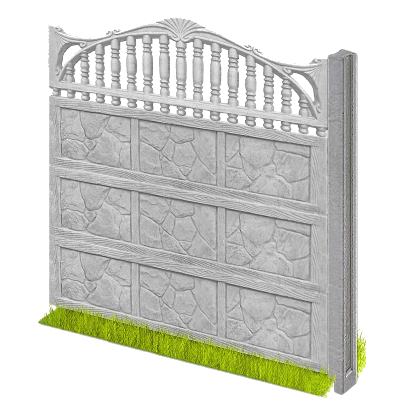 Схема установки забора